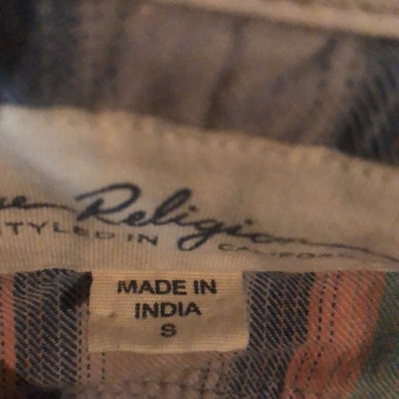 TRUE RELIGION Women’s Button Down Shirt - Picture 3 of 5